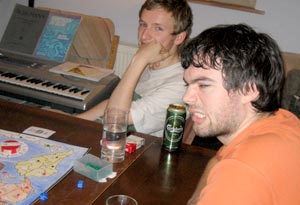 Trying out the 'good cop - bad cop' routine.