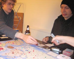 Rob looks down on 'a deal', not happy.