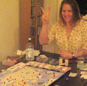 And look at that, a victory... Jenn's second?