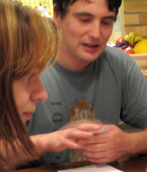 Close up concentration, liberation the only goal.