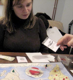 Fiona doesn't seem that impressed with Adam's free expansion into Nowhere.