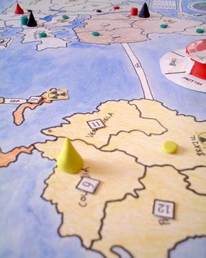 The aciton on the ground, Columubia looks like a target.