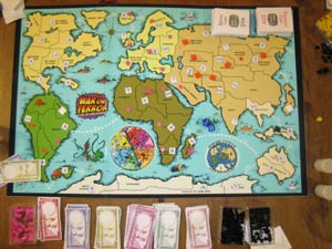 (half an hour later) Jess wins. The orange Empire circumvents the globe.