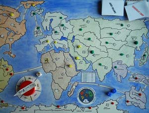 Dad looking strong with almost the whole of Asia and Europe.