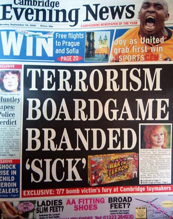 I don't know about sick, but the size of that headline is offensive.