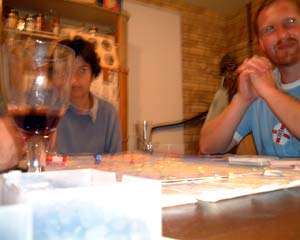 Dave and Illaria regard the World Bank suspiciously