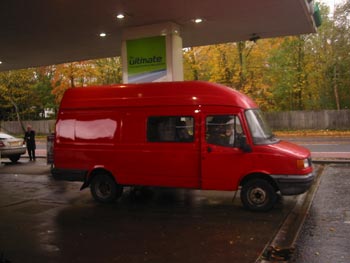 Tanked up and ready to go.