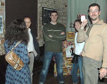 An early WMD find and he wins himself some evil winter head gear