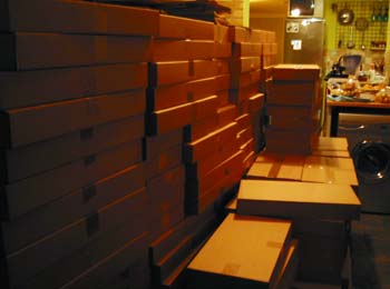 The front room filling up nicely ...